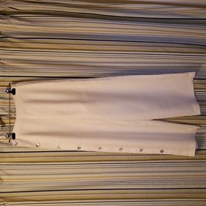 Wide leg linen pants